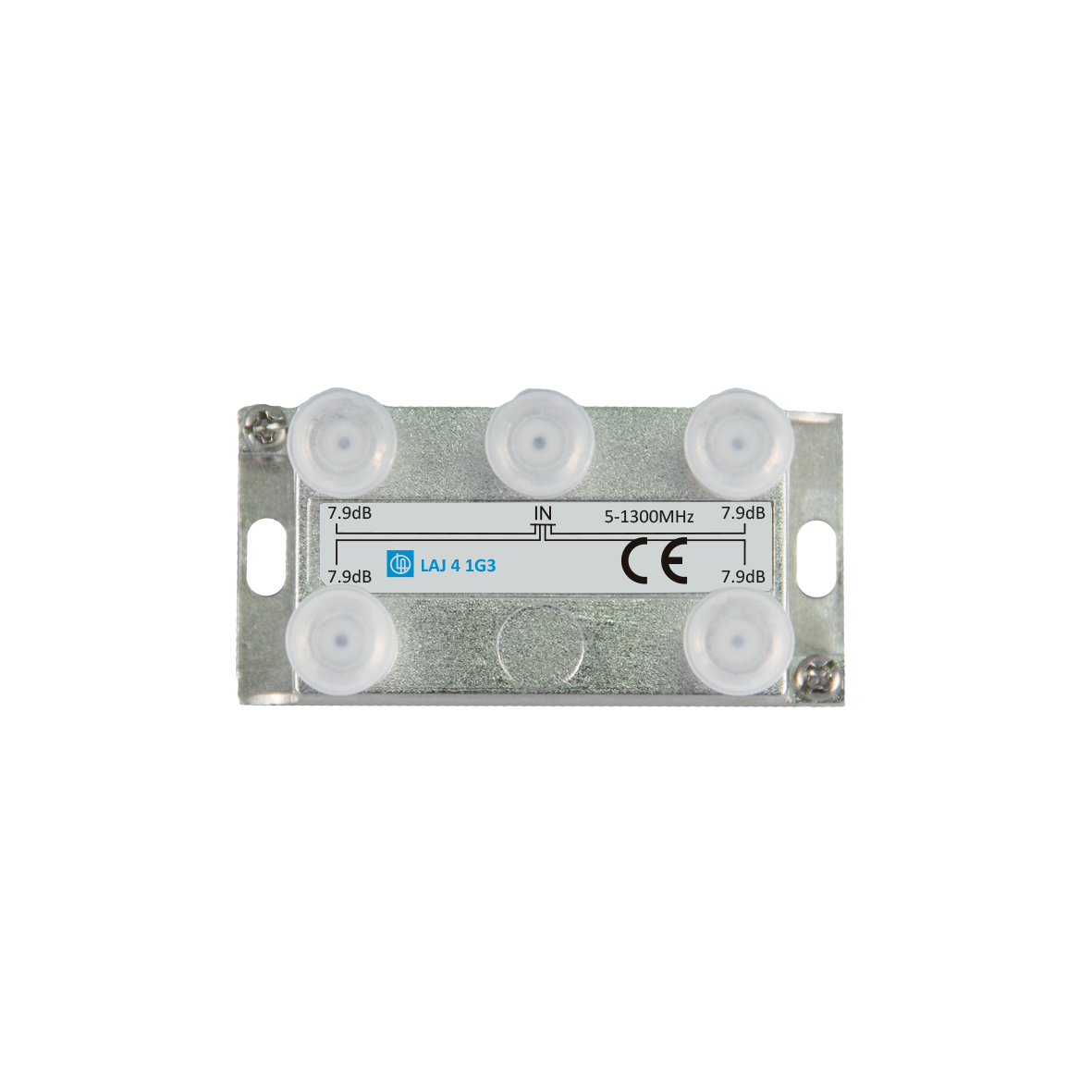 4-jaotin 7.9dB 5-1300MHz Docsis 3.1