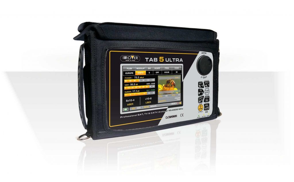 Mittalaite TAB 5 ULTRA DVB-T/T2/C/S/S2 sekä FM 5" kosketusnäytöllä