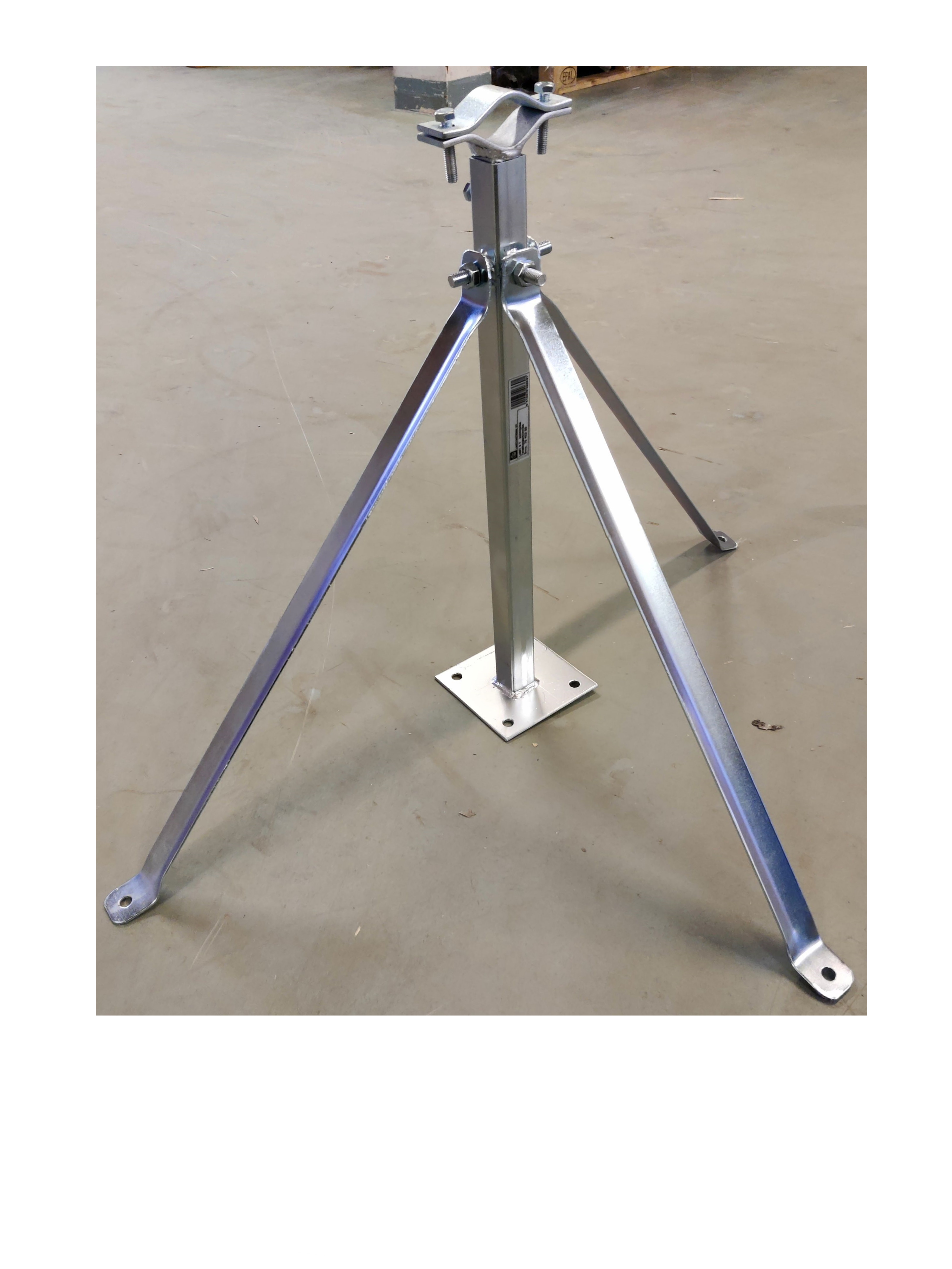 Teleskooppikiinnike kolmijalka 520-920 mm