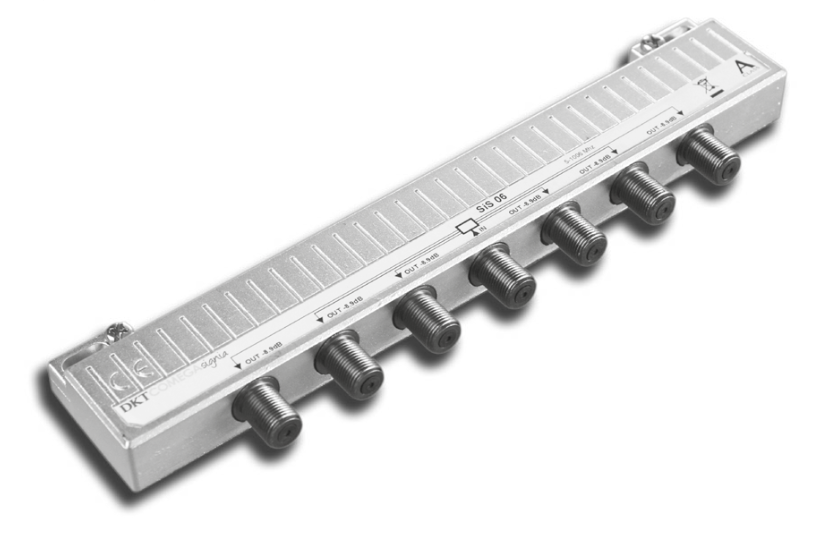 Jaotin 6:een 8,6dB, 5-1300MHz