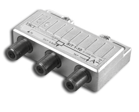 Haaroitin 1:een 10,5dB, 5-1300MHz