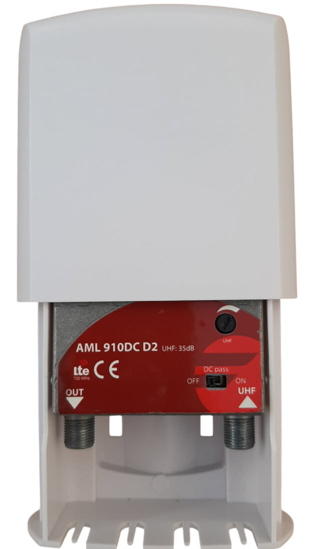 Mastovahvistin+verkkolaite paketti, 1-tulo, UHF LTE700