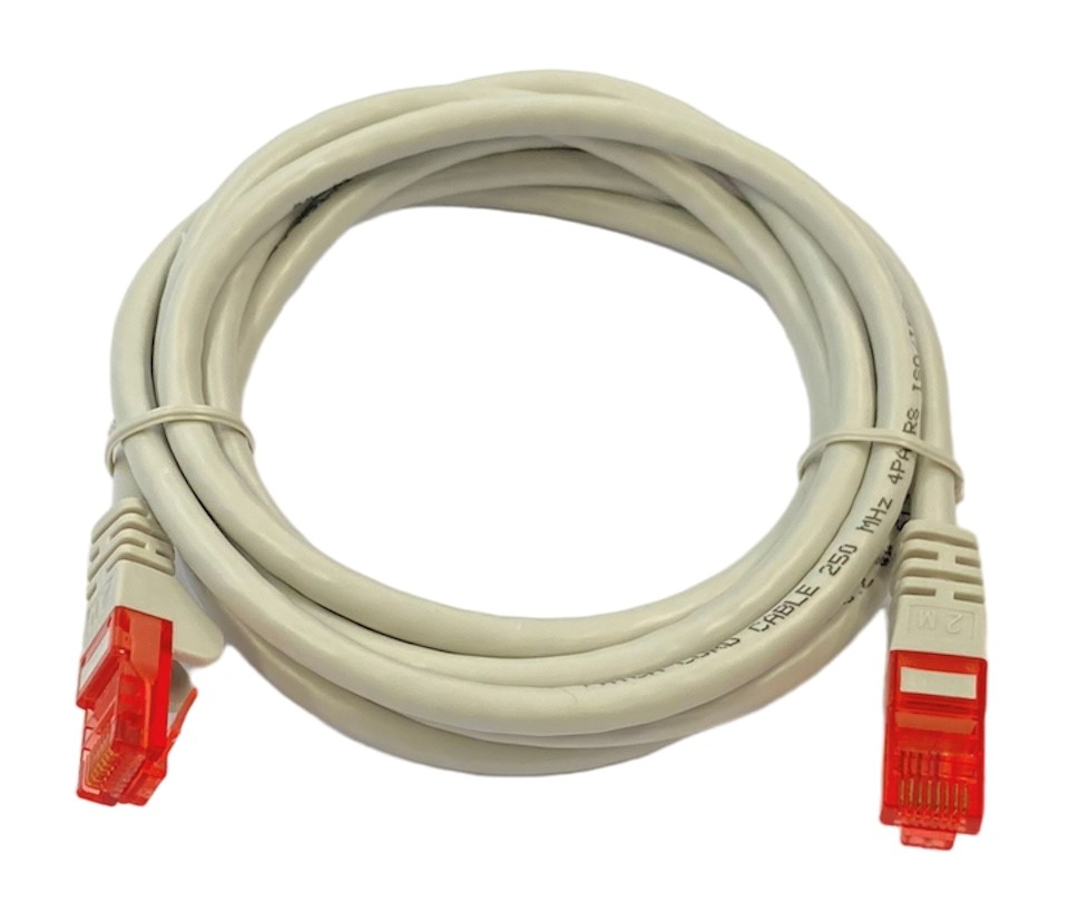 Kytkentäkaapeli CAT6 U/UTP 2.0m RJ45/RJ45