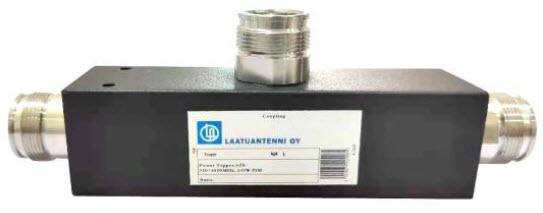 Epäsymmetrinen tehojakaja 2:een, -1.0 /-7.0 dB, 350-5925 MHz, 4.3-10 naarasliitin, LOW PIM
