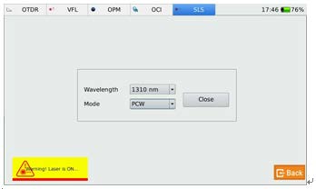 LS100 Valonlähde MTP-200 Sarjan tutkalle Optio