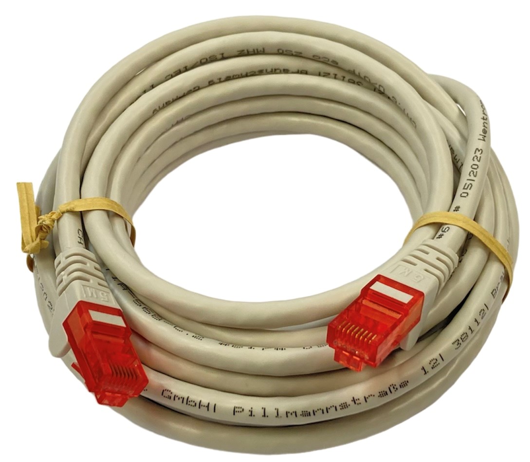 Kytkentäkaapeli CAT6 U/UTP 5.0m RJ45/RJ45