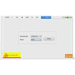 Valonlähde MTP-200 valokuitututkalle Optio